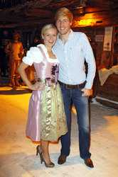 Maxi Arland mit Gattin Andrea