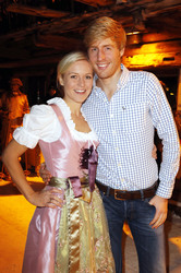 Maxi Arland mit Gattin Andrea