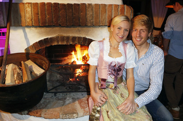 Maxi Arland mit Gattin Andrea