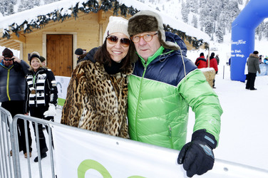 Marcel Reif mit Gattin Marion Kiechle