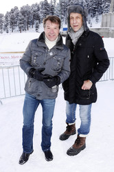 Patrick Lindner mit Lebensgefährte Peter Schäfer