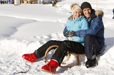 Maxi Arland mit Gattin Andrea