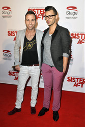 Andreas Wendt mit Freund