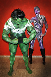 Hulk & Space Girl