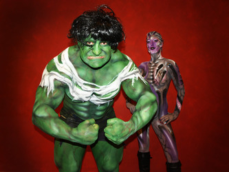 Hulk & Space Girl