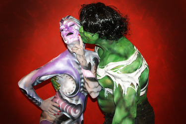 Hulk & Space Girl