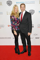 Gedeon Burkhard mit Freundin Annika Bormann