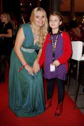 Anne-Sophie Briest mit Tochter Faye