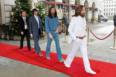 Wachsfiguren von Ringo Starr, Paul McCartney, George Harrison, John Lennon