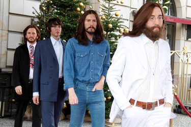 Wachsfiguren von Ringo Starr, Paul McCartney, George Harrison, John Lennon