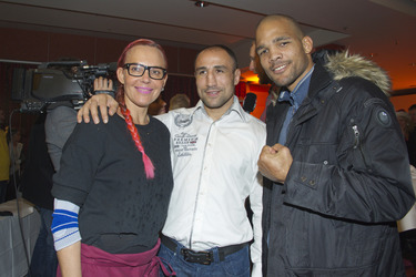 Natascha Ochsenknecht, Arthur Abraham, Juan Pablo Hernandez
