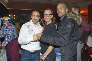 Arthur Abraham, Natascha Ochsenknecht, Juan Pablo Hernandez