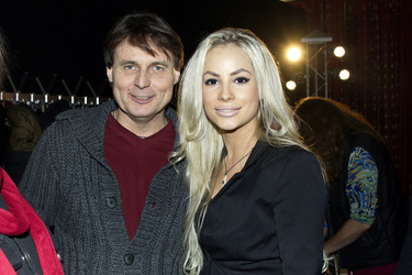 Wolfgang Bahro mit Begleitung