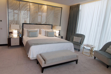 Schlafzimmer in der Präsidenten-Suite