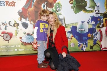 Christine Hartmann mit Kind