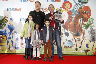 Tom Gerhardt, Jörg Hilbert mit Kindern