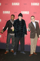 Jamie Foxx, Quentin Tarantino, Christoph Waltz