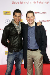 Marco Kreuzpaintner mit Ehemann Gilardi