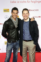 Marco Kreuzpaintner mit Ehemann Gilardi