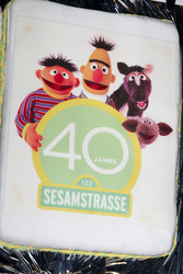 Sesamstraße-Geburtstagstorte