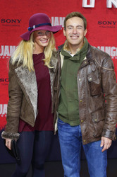 Gedeon Burkhard mit Freundin Anika Bormann