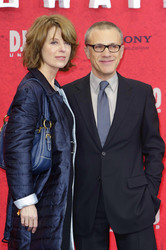 Christoph Waltz mit Lebensgefährtin Judith Holste