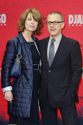 Christoph Waltz mit Lebensgefährtin Judith Holste