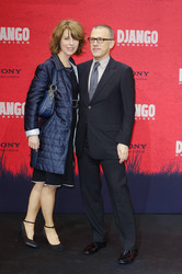 Christoph Waltz mit Lebensgefährtin Judith Holste