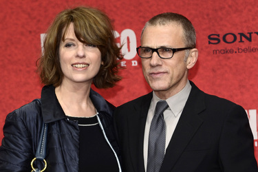 Christoph Waltz mit Lebensgefährtin Judith Holste