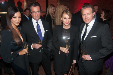 Verona Pooth, Jochen Fischer, Caroline Beil, Franjo Pooth