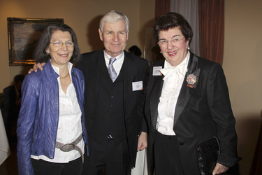 Henning Voscherau mit Ehefrau Annerose, Lore Maria Peschel-Gutzeit