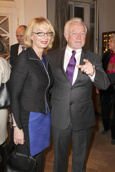 Wolfgang Kubicki mit  Ehefrau Annette Marberth-Kubicki