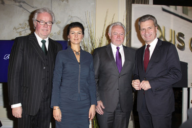 Klaus Schümann, Sahra Wagenknecht, Günther Oettinger, Wolfgang Kubicki