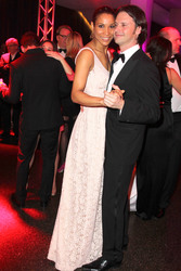 Annabelle Mandeng mit Freund Andreas Hoschke