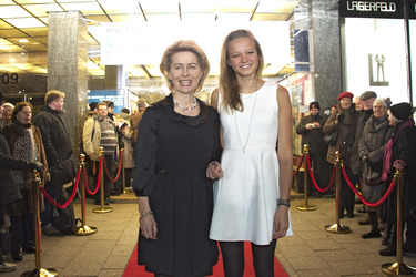 Ursula von der Leyen mit Lilly Schröder