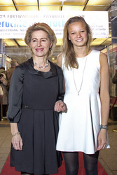 Ursula von der Leyen mit Lilly Schröder