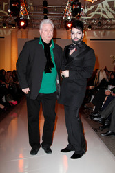 Harald Glööckler mit Lebensgefährte und Geschäftspartner Dieter Schroth