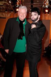 Harald Glööckler mit Lebensgefährte und Geschäftspartner Dieter Schroth