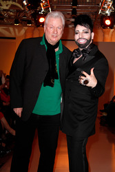 Harald Glööckler mit Lebensgefährte und Geschäftspartner Dieter Schroth