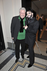 Harald Glööckler mit Lebensgefährte und Geschäftspartner Dieter Schroth