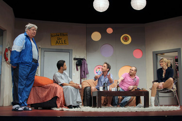 Nina Bott und der Cast