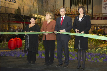 Sharon Dijksma, Angela Merkel, Klaus Wowereit, Ilse Aigner