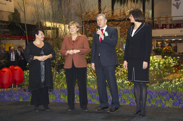 Sharon Dijksma, Angela Merkel, Klaus Wowereit, Ilse Aigner