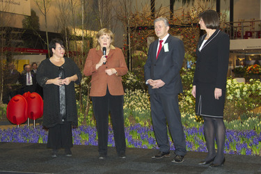 Sharon Dijksma, Angela Merkel, Klaus Wowereit, Ilse Aigner