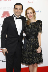 Erol Sander mit Ehefrau Caroline Godet