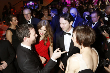 Oliver Berben mit Freundin Katrin Kraus, Martin Bachmann, Christiane Paul