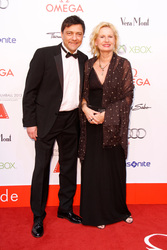 Sven Sturm mit Gattin Tamara