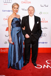 Joseph Vilsmaier mit Freundin Birgit Muth