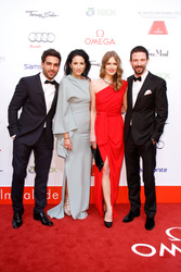 Elyas M'Barek, Minu Barati Fischer, Oliver Berben mit Freundin Katrin Kraus
