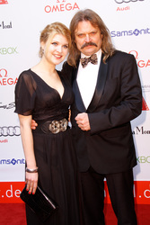 Leslie Mandoki mit Tochter Lara